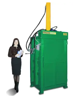 Гидравлический вертикальный пакетировочный пресс PRESSMAX ™ 430