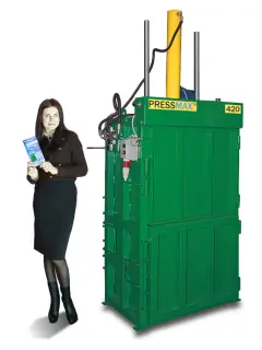 2. Гидравлический вертикальный пакетировочный пресс  PRESSMAX ™ 420
