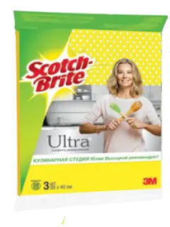 1. Салфетка универсальная Scotch-Brite® 38*40