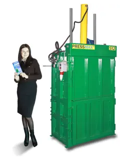 Гидравлический вертикальный пакетировочный пресс  PRESSMAX ™ 512