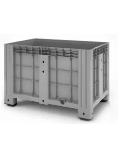 Пластиковый контейнер iBox 1200х800 сплошной, на ножках