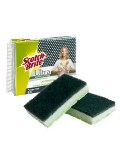 6. Губка Scotch-Brite® ULTRA КОМФОРТ ИНТЕНСИВ для посуды