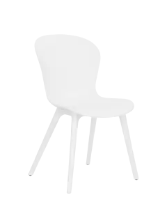 Стул LOFT Ola Dom с пластиковыми ножками белый